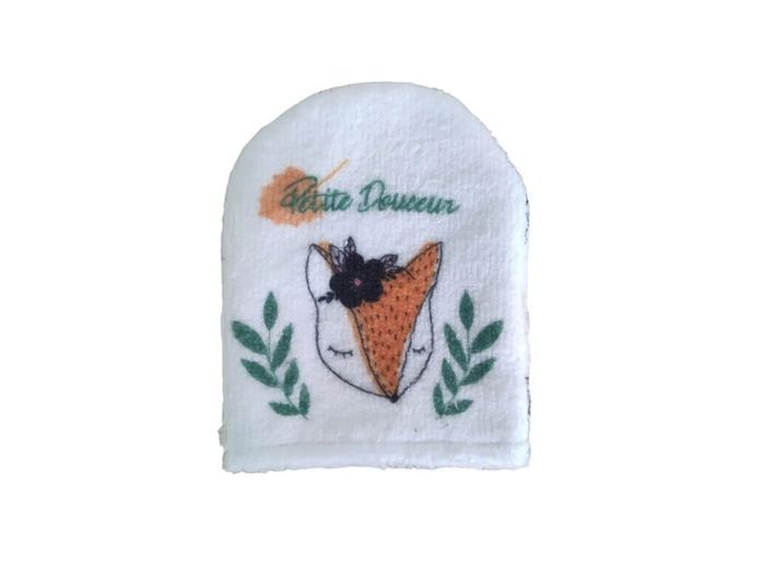 Lot de 5 gants de toilette - animaux de la Forêt - photo numéro 6