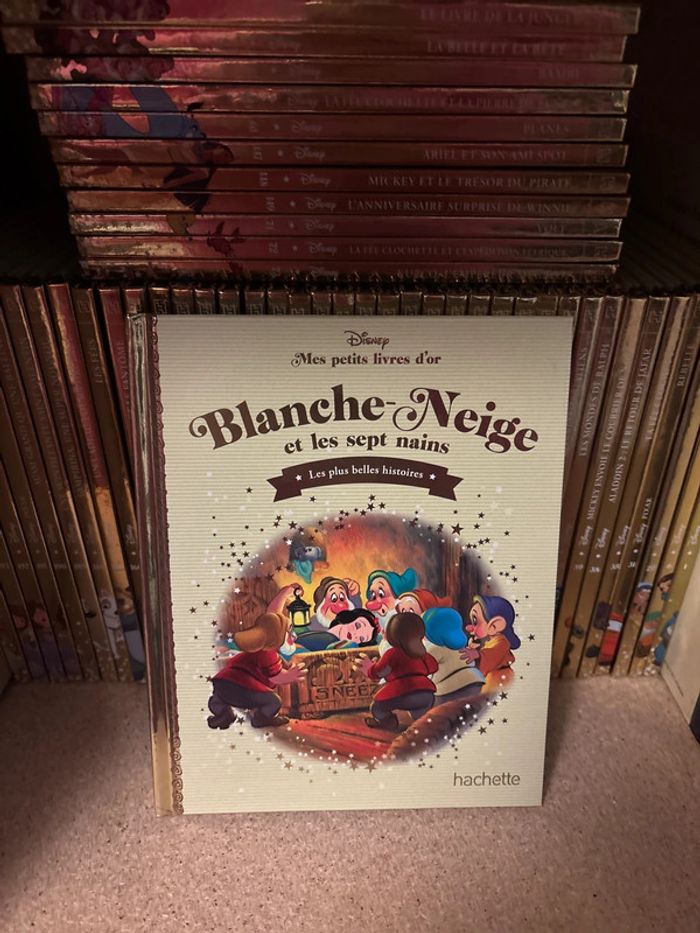 Livre Disney, mes petits livres d’or, Blanche-Neige et les sept nains