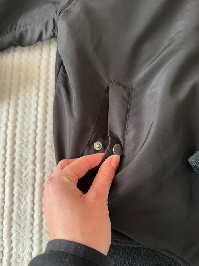 Bomber noir / Taille M - photo numéro 7