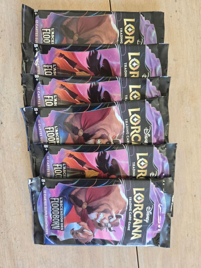 Lorcana lot deb6 boosters L'ascension des Floodborn en Francais