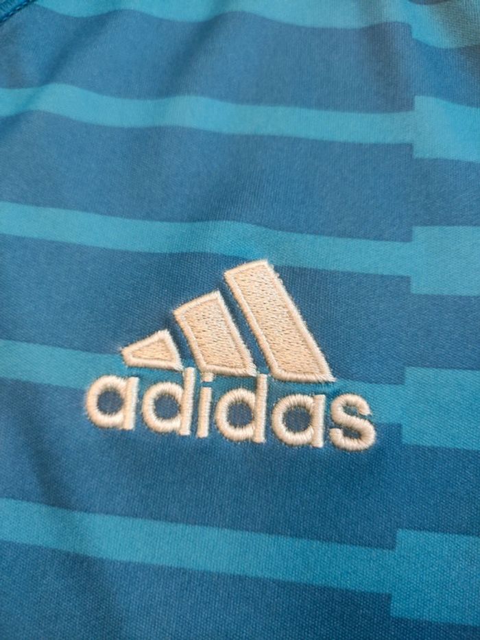 Maillot de foot Courtois Real Madrid, Adidas Authentique Officiel taille enfant 13/14 ans - photo numéro 6