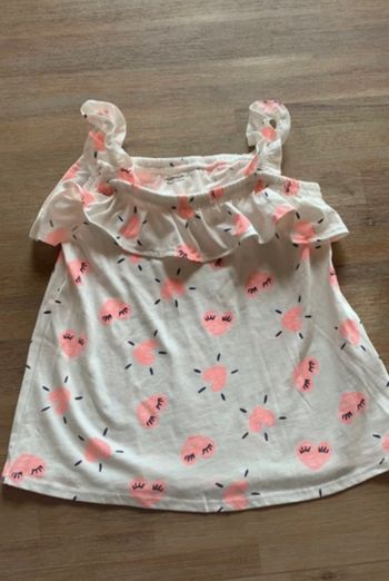 Top à fines bretelles