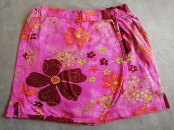 Jupe short rose 12 ans
