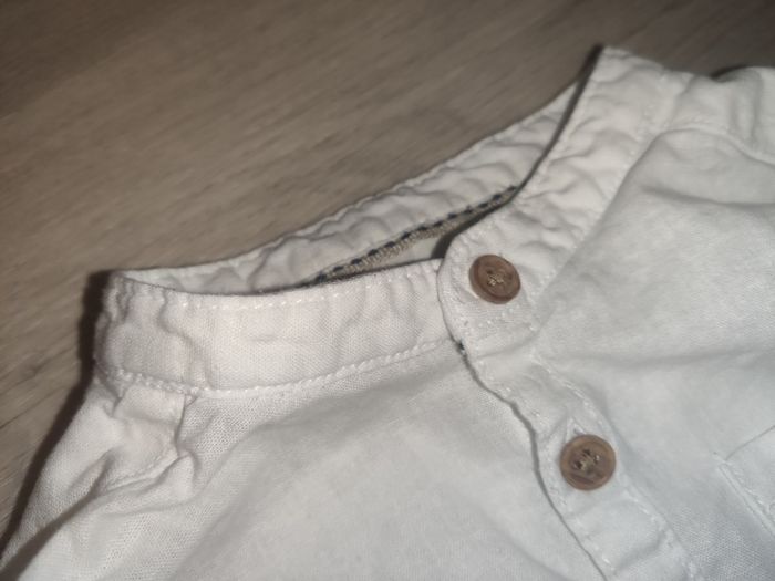 Lot chemises été garçon coton lin taille 9 ans - photo numéro 4