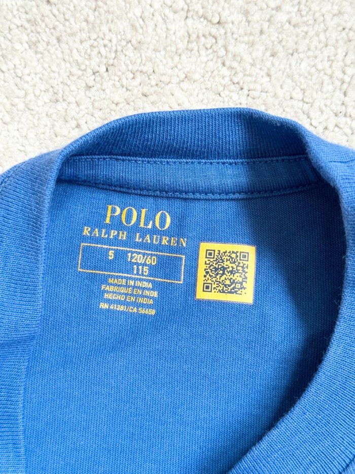 T-shirt Ralph Lauren - Bleu - photo numéro 4