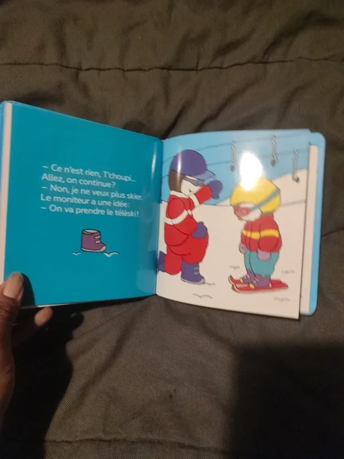 Livre T'choupi fait du ski - photo numéro 12