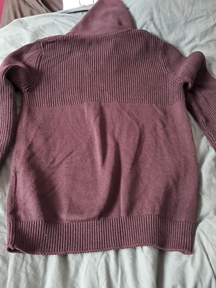 Pull couleur prune - photo numéro 4