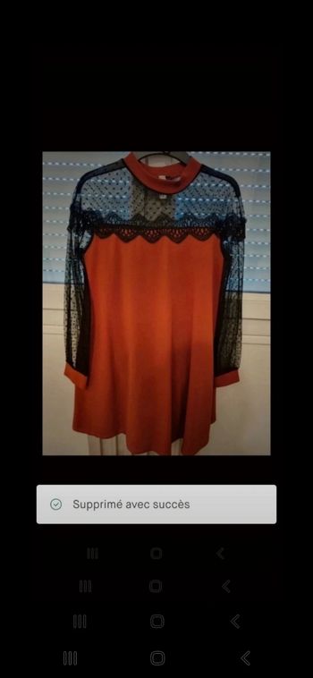 Robe dentelle