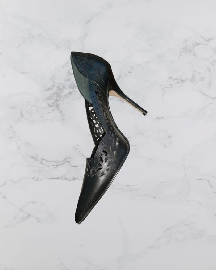 Escapins Nata noir taille 36 en cuir - photo numéro 10