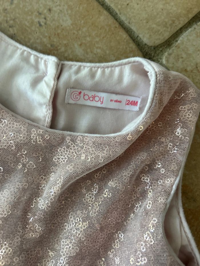 Robe de fête Gemo en 24 mois - photo numéro 2