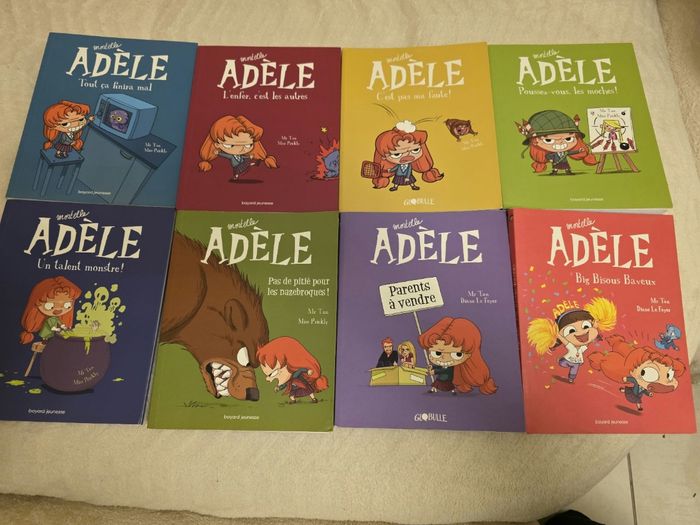 Lots de 8 livres mortelle adele - photo numéro 4