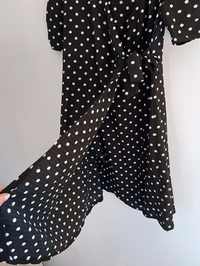 Robe à pois
