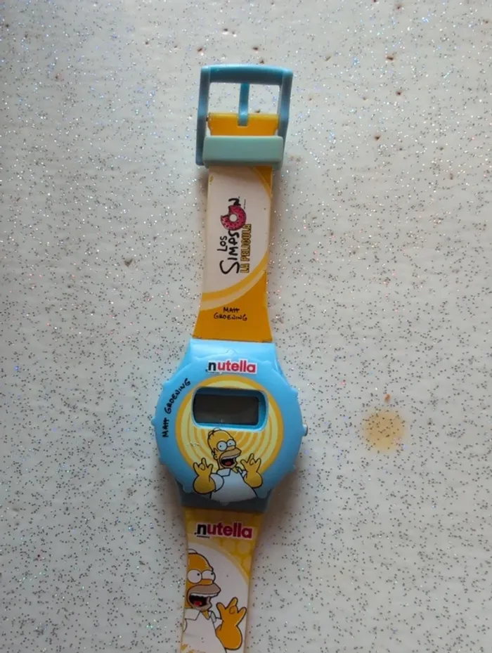 Montre Simpsons nutella - photo numéro 3