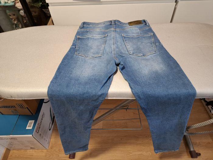 Joli jean femme C&A flex shaping (push-up) bleu clair très bon état - photo numéro 6