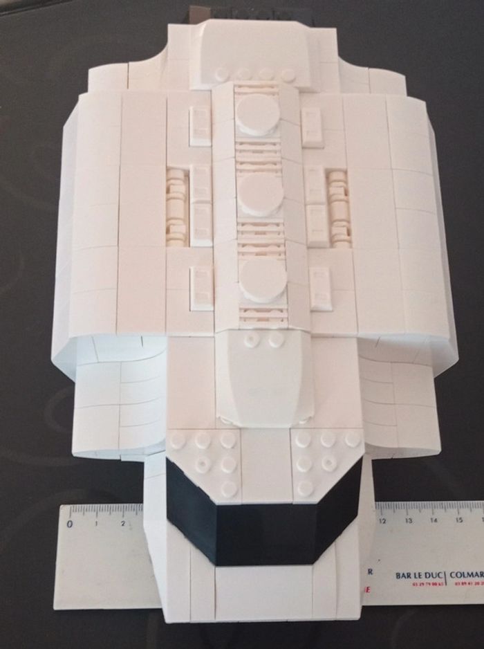 🤩culte !! v les visiteurs 1983 navette de transport+ chasseur visiteurs à construire - photo numéro 12