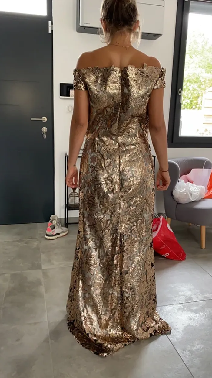 Robe de soirée neuve taille 38 - photo numéro 2