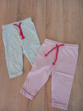 Lot de 2 leggings 6 mois