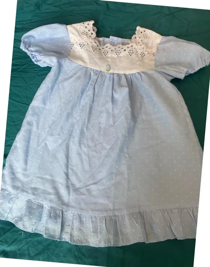 Robe été 12 mois vintage