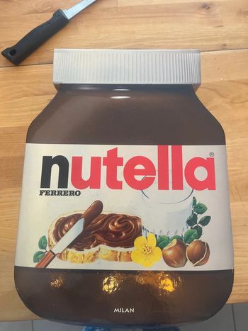 Coffret livre nutella