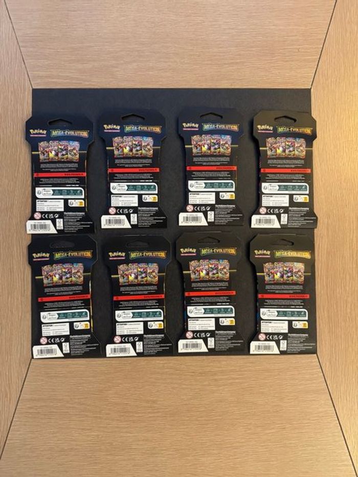 Pokémon Lot 2 Artset Blister Méga Évolution ME01 Neuf Français - photo numéro 2