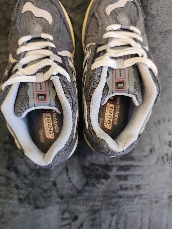 Baskets new Balance 1906 D neuve grise taille 39.5 - photo numéro 7