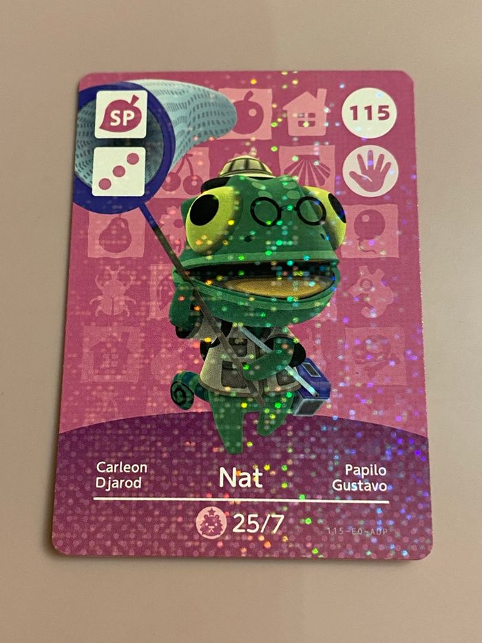 Carte Amiibo Nat N115