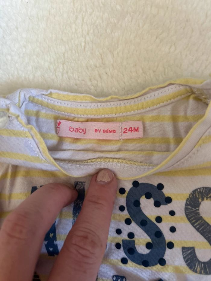 Ensemble fille ~ Gémo ~ 24 mois - photo numéro 3