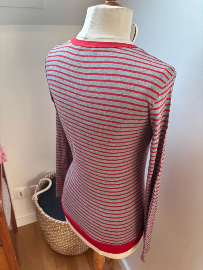 T-shirt ML - marinière - Taille 40 - photo numéro 11