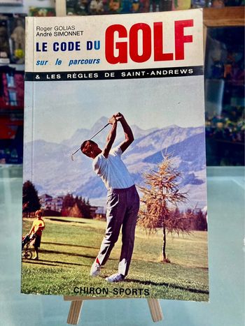 1973 Livre  : Le code du golf