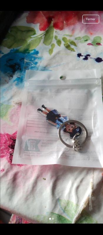 Porte clé fille 