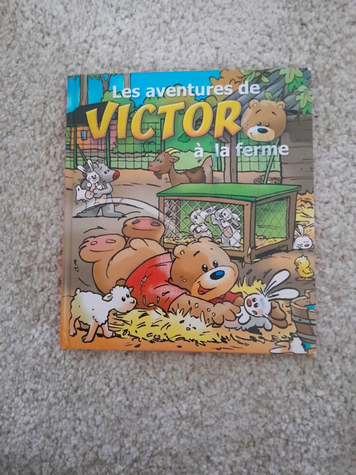 Livre les aventures de Victor à la ferme💖