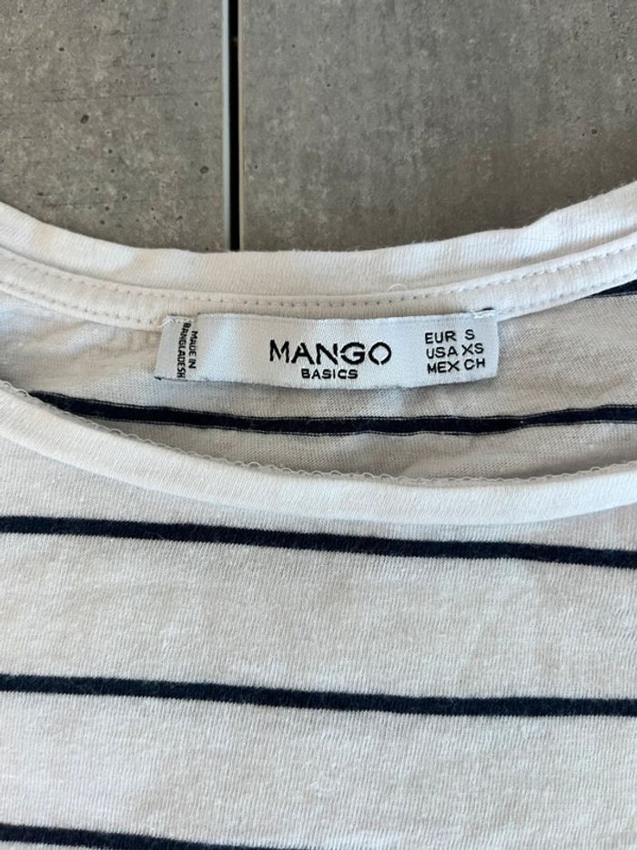 Jolie t-shirt femme taille S mango - photo numéro 3