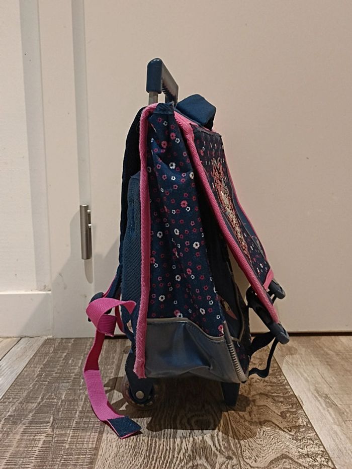 Cartable a roulettes pawz 38cm - photo numéro 3