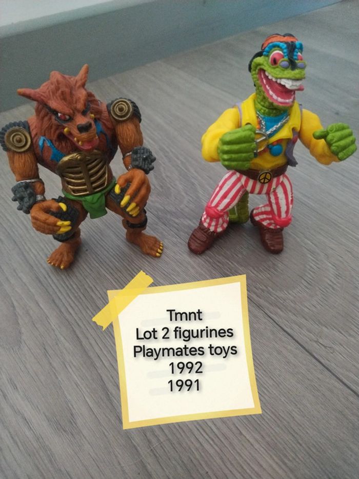 Tortue ninja lot 2 figurine Playmates toys