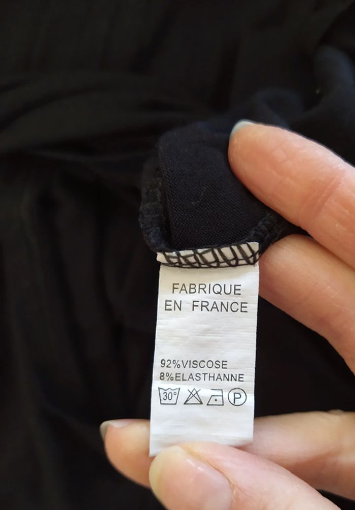 Djellaba velours noir - photo numéro 5