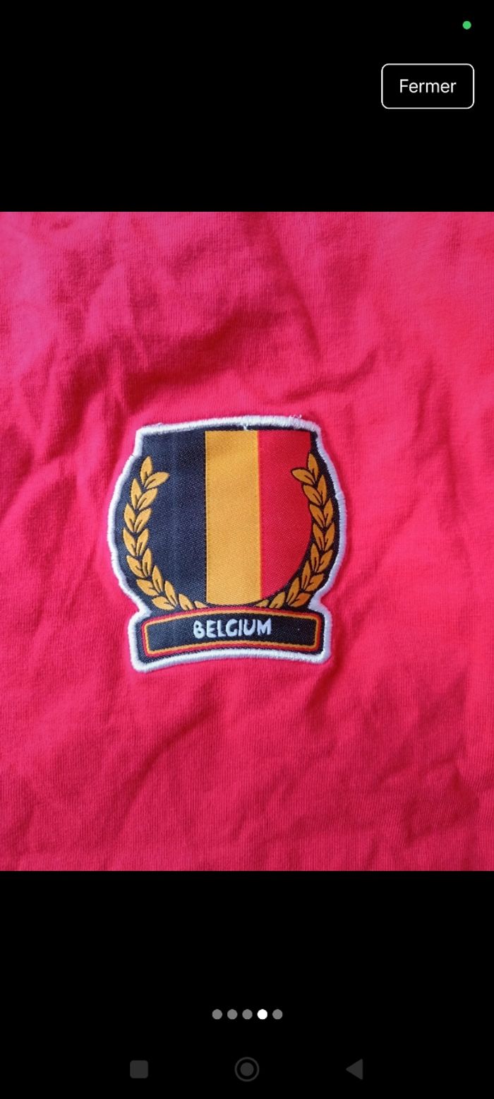 T-shirt FIFA World Cup Brasil / Belgique 2014 - photo numéro 4