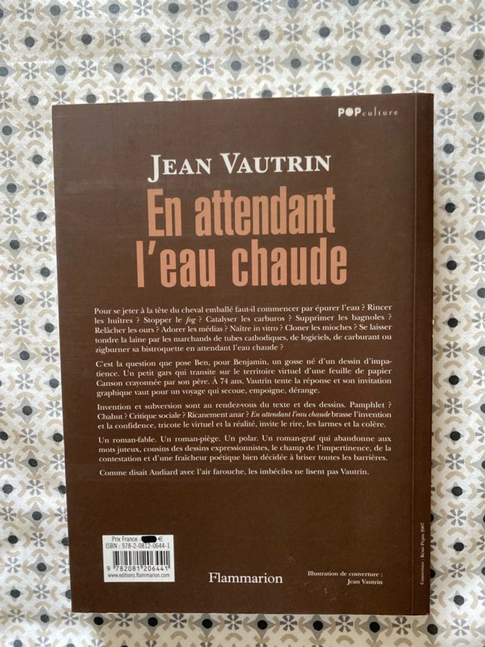 En attendant l’eau chaude de Jean Vautrin - photo numéro 2