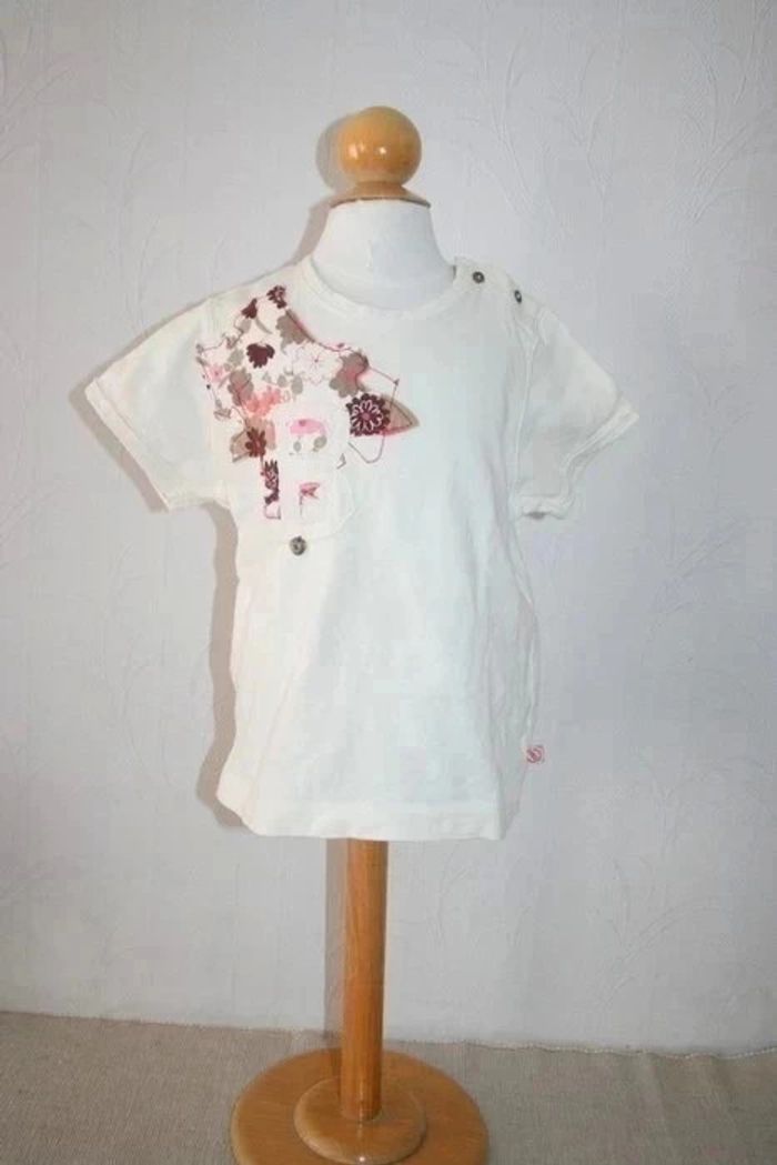 Ensemble 2 pcs Jean Bourget tee-shirt + robe 2 ans - photo numéro 2