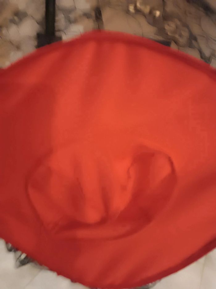 Déguisement costume robe rouge red Flamingo espagnol noir black chapeau cap dress Scarlet victorien - photo numéro 16