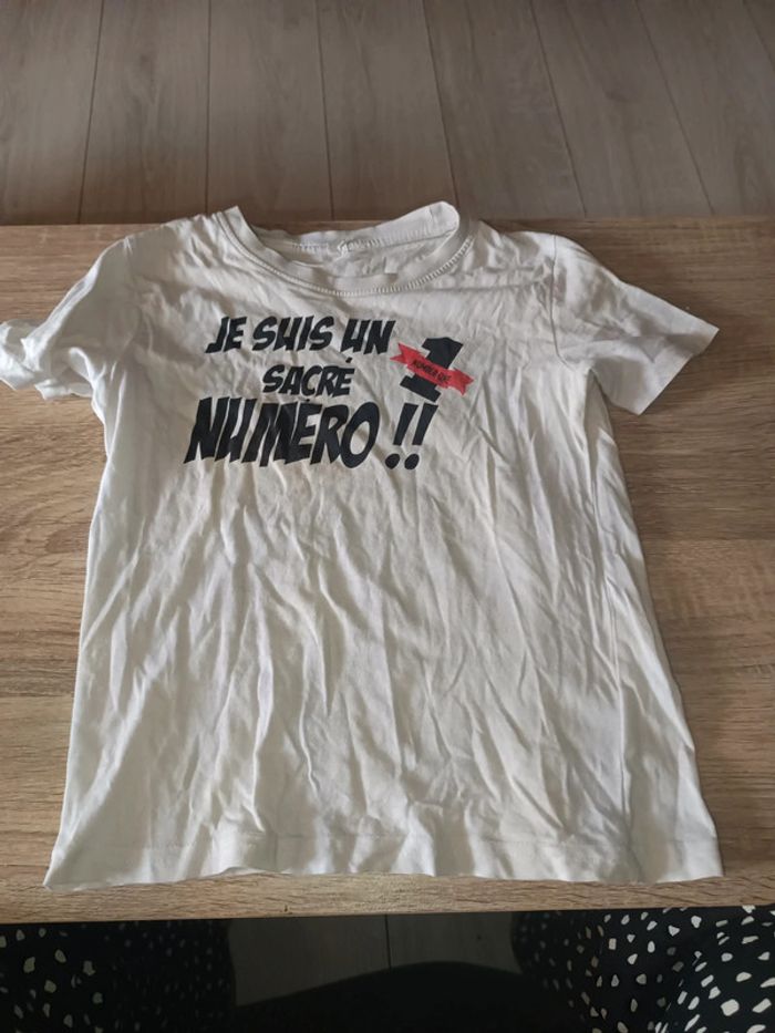 Tee-shirt manche courte 8 ans