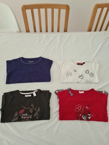 Lot de 4 hauts manches longues