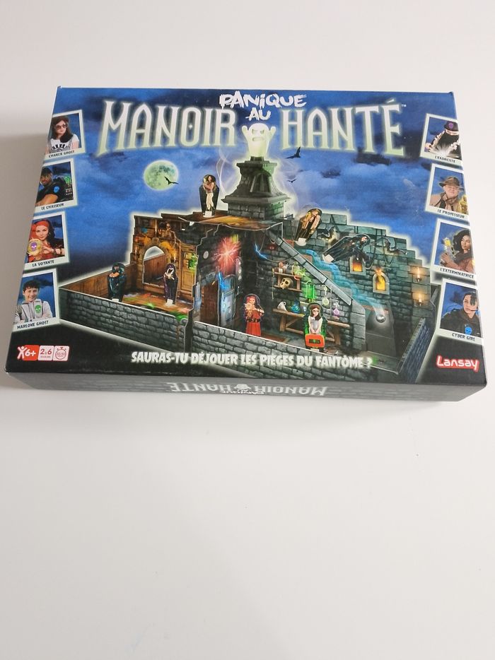 Panique au manoir hanté lansay complet sans notice