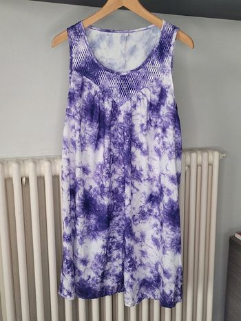 Robe tunique violette