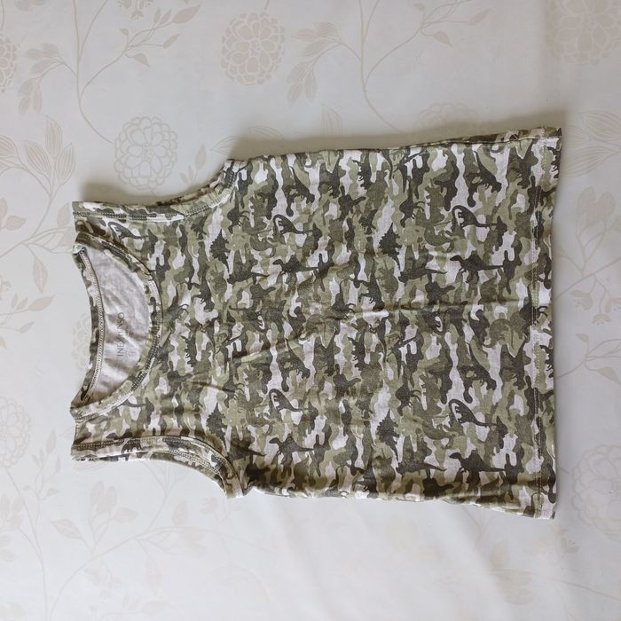 Débardeur camouflage dino 8 ans InExtenso