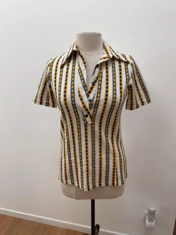 Superbe chemise Polo vrai vintage 🌸 36 38 40