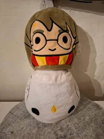 Peluche réversible Harry Potter - Hedwige