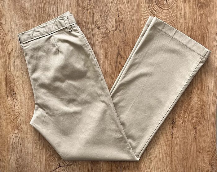 Pantalon à jambes larges beige junior Dickies, taille 13 ans - photo numéro 3