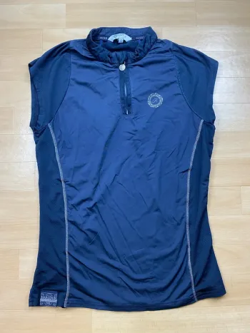 Polo débardeur Harcour – Bleu marine – Taille S