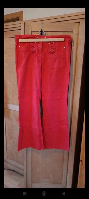Pantalon rouge 44