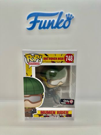 Funko Pop One Punch Man Mumen Rider 748 GameStop Exclusive 🇺🇸